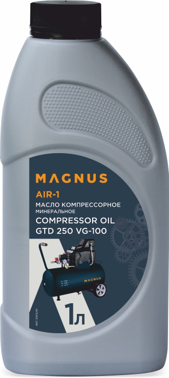 Масло компрессорное MAGNUS OIL COMPRESSOR-1, 1 л в Калуге